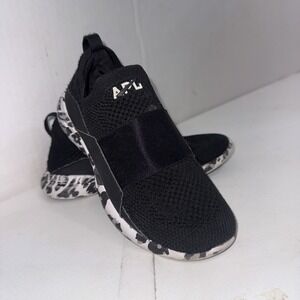 Athletic Propulsion Labs APL Techloom Bliss Size 3 Kids Black Athletic Sneaker